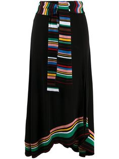 M Missoni юбка с контрастными полосками