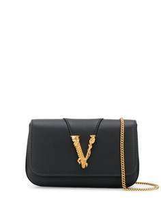 Versace сумка на плечо с логотипом