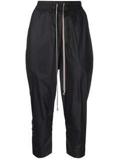 Rick Owens укороченные брюки с кулиской