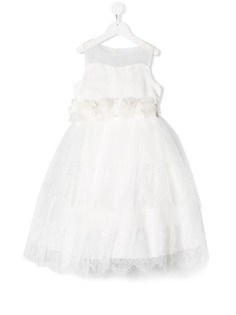 Miss Blumarine многослойное кружевное платье