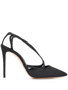Casadei туфли-лодочки City Light 110 с блестками