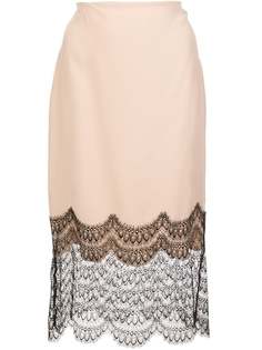 Kiki de Montparnasse юбка с кружевом