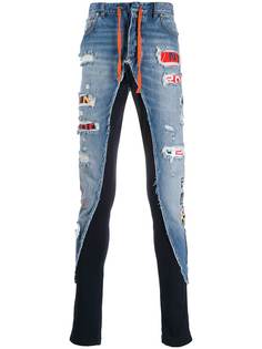 Paul & Shark джинсы с эффектом потертости