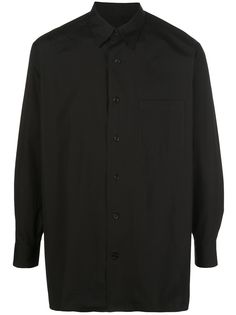 Yohji Yamamoto рубашка с принтом