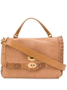 Zanellato сумка-сэтчел с декоративной строчкой