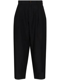 Comme Des Garçons Homme Plus укороченные брюки строгого кроя