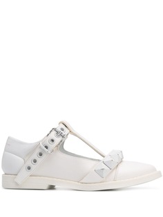Mm6 Maison Margiela туфли с Т-образным ремешком и заклепками
