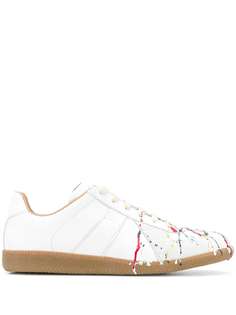 Maison Margiela кроссовки с эффектом разбрызганной краски