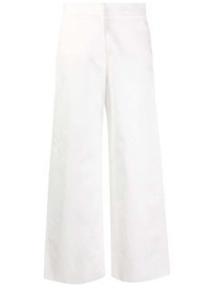 Jil Sander брюки широкого кроя с завышенной талией