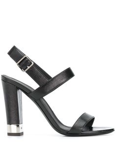 Giuseppe Zanotti сандалии с пряжками на массивном каблуке