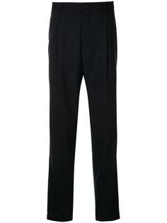 Kent & Curwen строгие брюки со складками