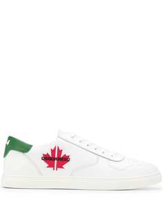 Dsquared2 кеды с нашивкой-логотипом Maple