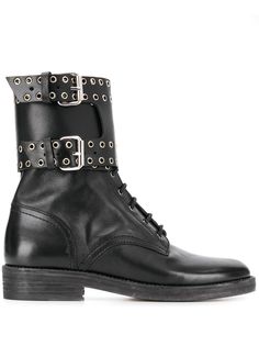 Isabel Marant ботинки с люверсами