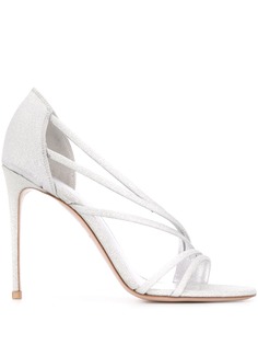 Le Silla Scarlet 105mm glitter sandals
