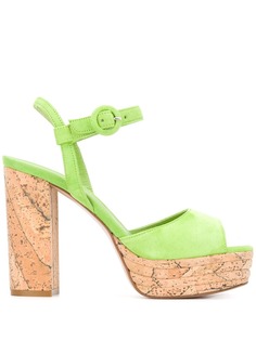 Le Silla platform sole chunky heel sandals