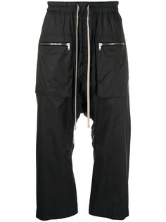 Rick Owens DRKSHDW спортивные брюки свободного кроя