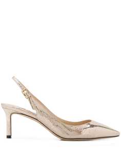 Jimmy Choo туфли-лодочки Erin с эффектом металлик