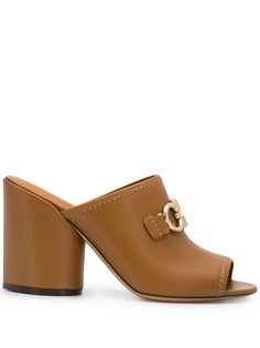 Salvatore Ferragamo мюли с декором Gancini и пряжкой Horsebit