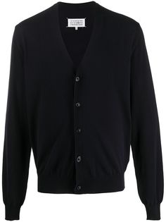 Maison Margiela кардиган с нашивками на локтях