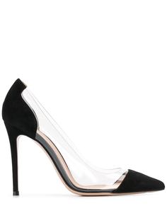 Gianvito Rossi прозрачные туфли-лодочки с заостренным носком