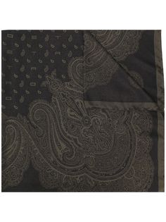 Etro шарф с принтом пейсли