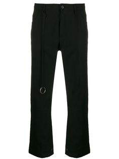 Ann Demeulemeester укороченные расклешенные брюки
