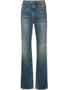 R13 джинсы bootcut Kelly