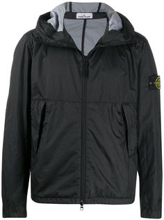 Stone Island худи с нашивкой-логотипом