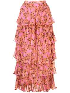 Alexis многослойная юбка Fluera с цветочным принтом