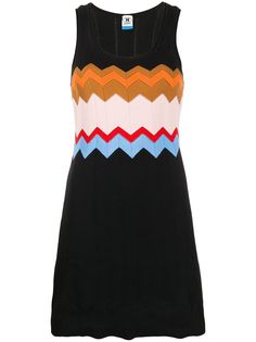 M Missoni платье с узором шеврон