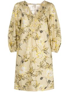 Dorothee Schumacher платье-рубашка с цветочным принтом