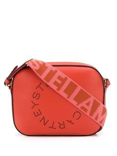 Stella McCartney каркасная сумка с перфорацией и логотипом