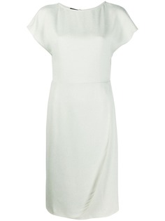 Emporio Armani платье с короткими рукавами
