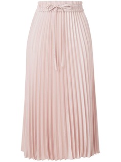RedValentino плиссированная юбка миди