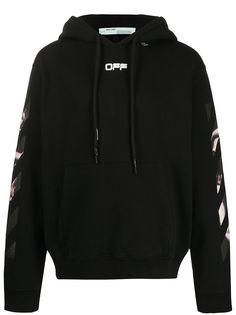 Off-White худи с логотипом