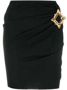 Moschino юбка мини Gold Frame