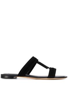 Tods сандалии с Т-образными ремешками Tod`S