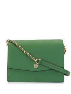 Tory Burch сумка Robinson с металлическим логотипом
