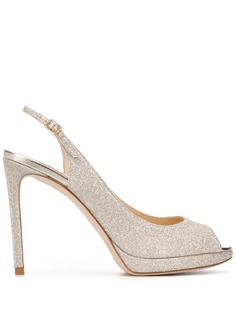 Jimmy Choo босоножки Nova 100 с блестками