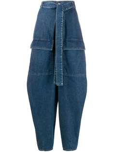 Stella McCartney джинсы-шаровары с поясом