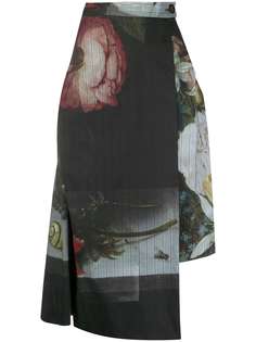 Vivienne Westwood Anglomania юбка миди с цветочным принтом