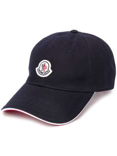 Moncler embroidered logo baseball hat