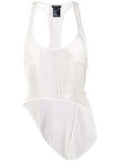 Ann Demeulemeester sheer tank top