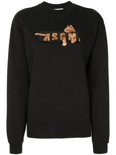 MSGM толстовка с логотипом