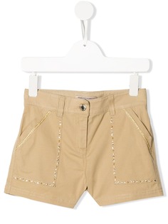 Ermanno Scervino Junior embellished chino shorts