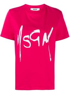 MSGM logo print T-shirt