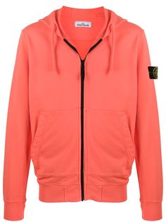 Stone Island худи с кулиской и нашивкой-логотипом