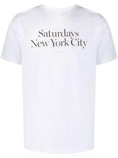 Saturdays Nyc logo print T-shirt