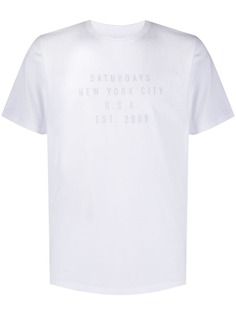 Saturdays Nyc logo print T-shirt