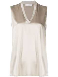 Fabiana Filippi V-neck loose fit vest
